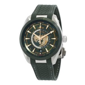 AquaTerraChronometer GMT Automatic Green Dial Watch 220.32.43.22.10.001