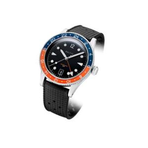 Aquascaphe Gmt Automatic Black Dial Watch AQUAGMTOR