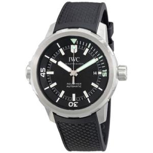 Aquatimer Automatic Black Dial Watch IW328802