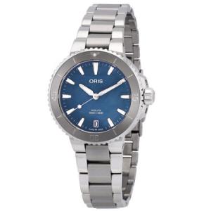 Aquis Date Automatic Blue Mother of Pearl Dial Watch 01 733 7770 415507 8 18 05P