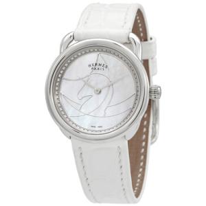Arceau Cavales Quartz Mother of Pearl Dial Watch 045231WW00