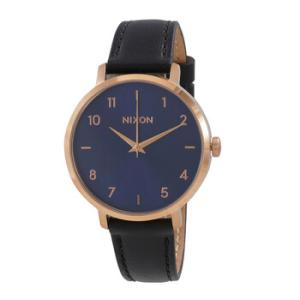 Arrow Leather Quartz Indigo Dial Watch A1091276300