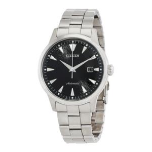 Automatic Black Dial Watch NK000184E