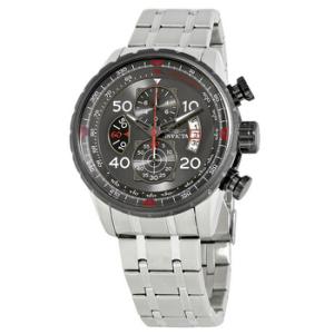 Aviator Chronograph Dark Grey Dial Watch
