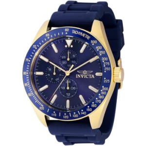 Aviator Quartz Blue Dial Watch