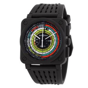 BR 0394 Multimeter Chronograph Automatic Black Dial Watch BR0394SWCESRB