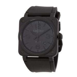BR 03 Phantom Automatic Black Dial Watch BR03APHCESRB