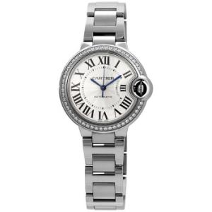 Ballon Bleu Automatic Diamond Silver Dial Watch W4BB0023