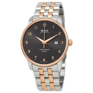 Baroncelli Jubilee Automatic Chronometer Anthracite Dial Watch M0376082206200