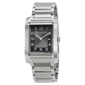 Baume and Mercier Hampton Black Dial Stainless Steel Watch