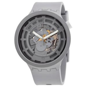 Bioceramic Cgrey Quartz Transparent Grey Dial Watch SB03M100