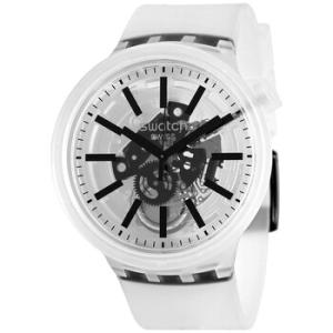BlackInJelly Quartz White Skeleton Dial Watch SO27E101