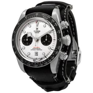Black Bay Chrono Chronograph White Dial Watch M79360N0006