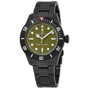 Black Eyed Pea Green Dial Watch 306D88BBBLK