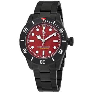 Black Eyed Pea Red Dial Watch 306C55BBBLK