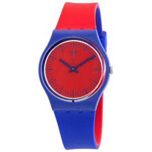 Blue Loop Quartz Red Dial Watch GS148
