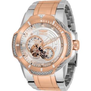 Bolt Automatic White Dial Twotone Watch