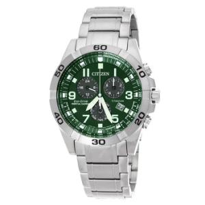Brycen Chronograph EcoDrive Green Dial Watch BL555050X
