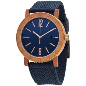 Bvlgari Automatic Blue Dial Watch