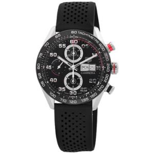 Carrera Chronograph Automatic Black Dial Watch CBN2A1AA.FT6228