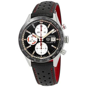 Carrera Chronograph Automatic Black Dial Watch CV201AP.FC6429