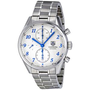 Carrera Heritage Chronograph Silver Dial Automatic Watch CAS2111.BA0730