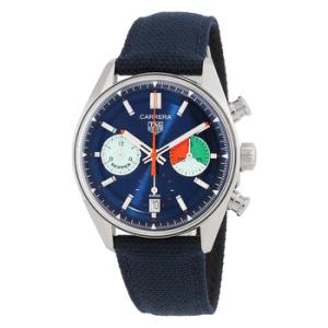 Carrera Skipper 39mm Chronograph Automatic Blue Dial Watch CBS2213.FN6002