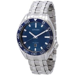 Carson EcoDrive Blue Dial Watch AW177053L