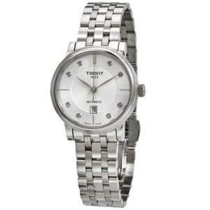 Carson Premium Automatic Diamond White Dial Watch T122.207.11.036.00