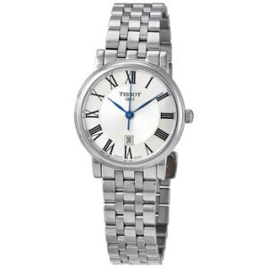 Carson Premium Lady Quartz Silver Dial Watch T122.210.11.033.00