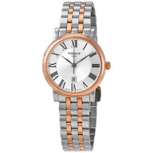 Carson Premium Lady Quartz Silver Dial Watch T122.210.22.033.01