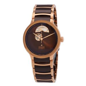 Centrix Automatic Open Heart Brown Dial Watch R30013302