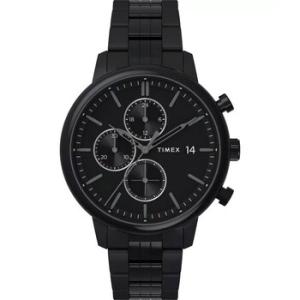 Chicago Chronograph Quartz Black Dial Watch TW2W13400