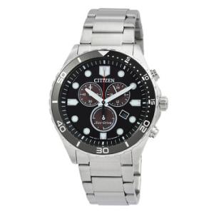 Chrono SportyAqua Chronograph Black Dial Watch AT256882E