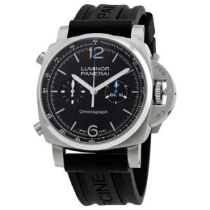Chronograph Automatic Black Dial Watch PAM01109