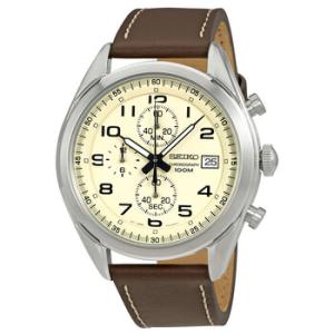 Chronograph Cream Dial Watch SSB273P1