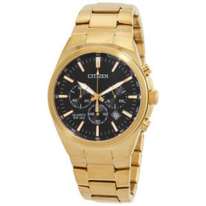 Chronograph Quartz Black Dial Watch AN817351E