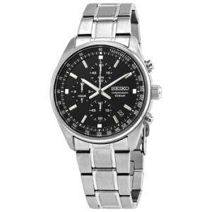 Chronograph Quartz Black Dial Watch SSB379