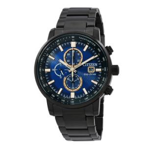 Chronograph Quartz Blue Dial Watch CA084583L