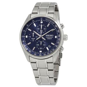 Chronograph Quartz Blue Dial Watch SSB377