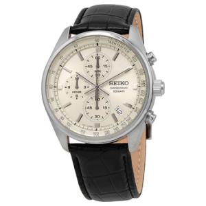 Chronograph Quartz Champagne Dial Watch SSB383