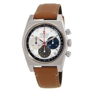 Chronomaster Revival El Primero A3817 Chronograph Automatic White Dial Watch 03.A384.4003817.C855