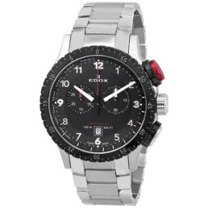 Chronorally 1 Chronograph Quartz Black Dial Watch 10114 3NRM NR