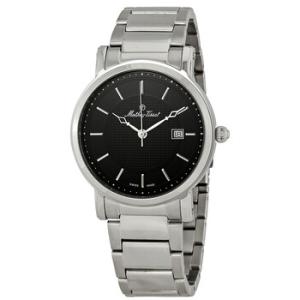 City Metal Black Dial Watch HB611251MAN