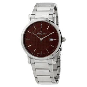 City Metal Brown Dial Watch H611251MAM