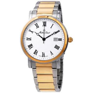 City Metal White Dial Watch HB611251MBR