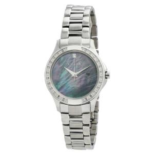 Classic EcoDrive Crystal Mother of Pearl Dial Watch EW264054Y