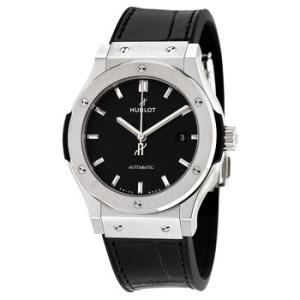 Classic Fusion Automatic Black Dial Titanium Watch 542NX1171LR