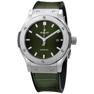 Classic Fusion Automatic Green Dial Watch 542.NX.8970.LR