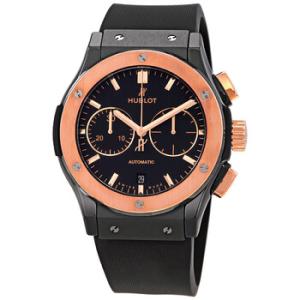 Classic Fusion Chronograph Automatic Black Dial Watch 521.CO.1181.RX